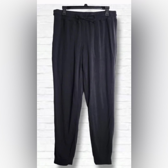Kit & Ace Lounge Sweat Pants Joggers BLACK EUC - Picture 1 of 15